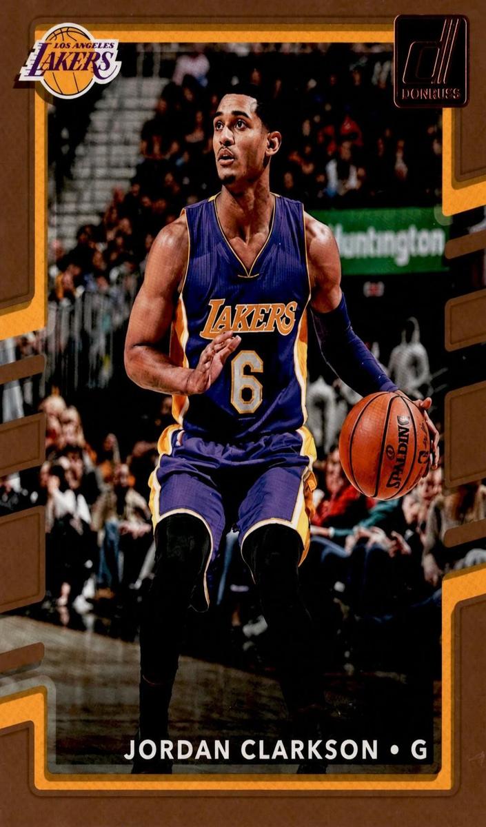 2017 Panini Donruss Jordan Clarkson #66 card