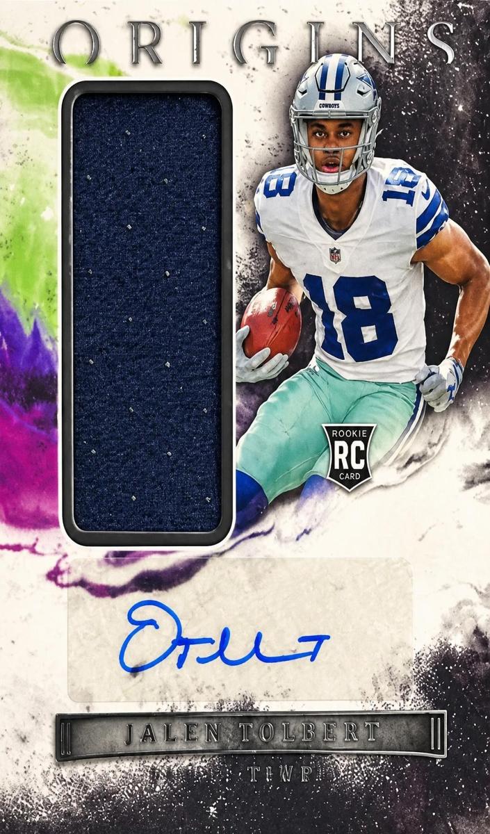 2022 Panini Origins Jalen Tolbert #178 card