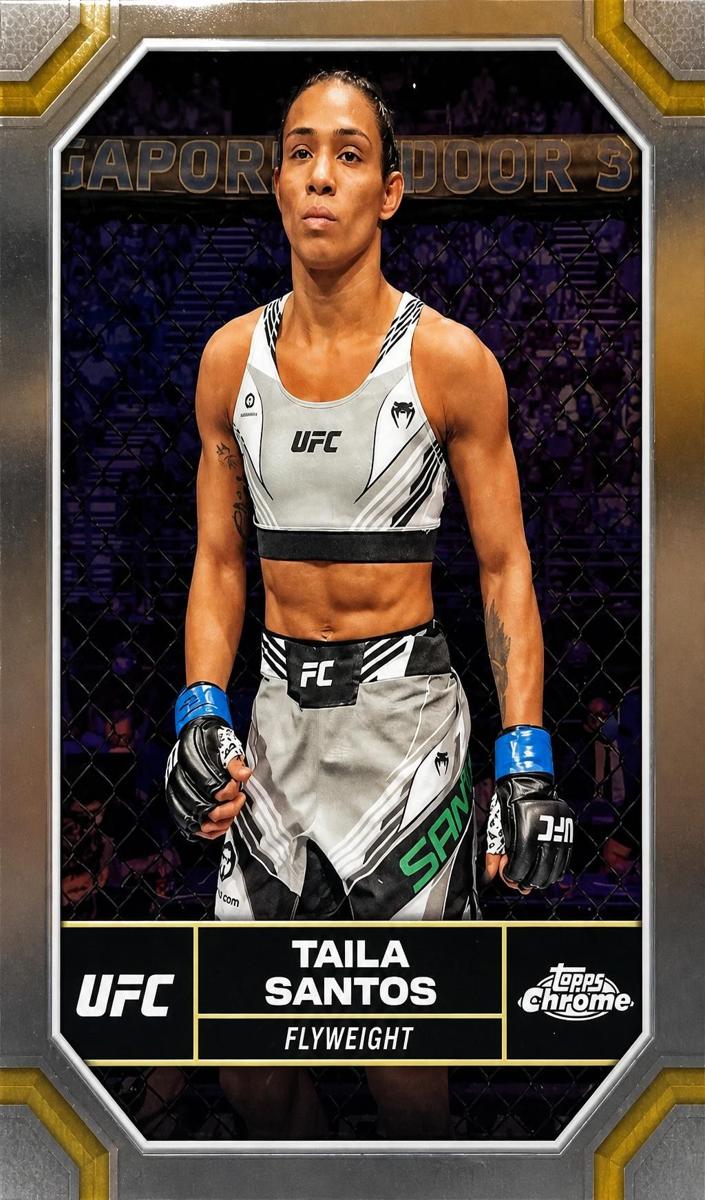 2024 Taila Santos [Orange Refractor] #184