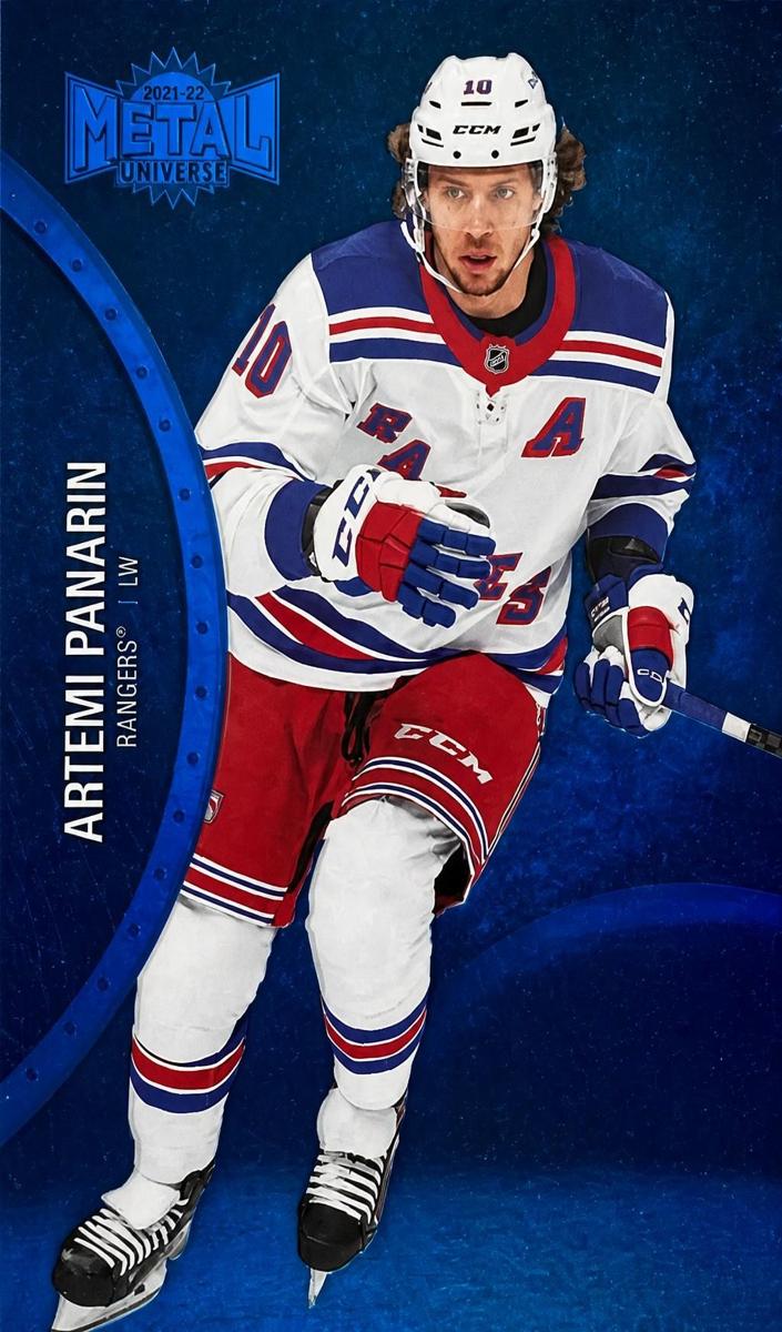 2021 Skybox Metal Universe Artemi Panarin [Gold] #65 card