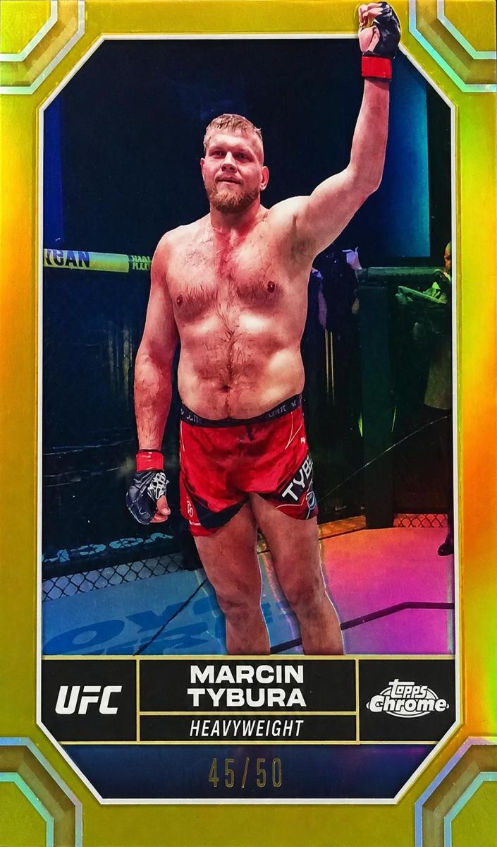2024 Marcin Tybura [Gold Refractor] #122