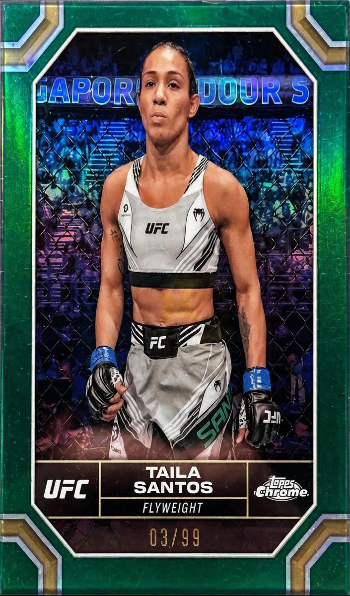 2024 Taila Santos [Green Refractor] #184