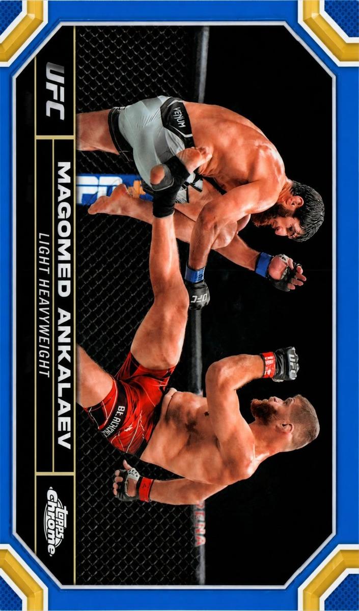 2024 Magomed Ankalaev [Blue Refractor] #118