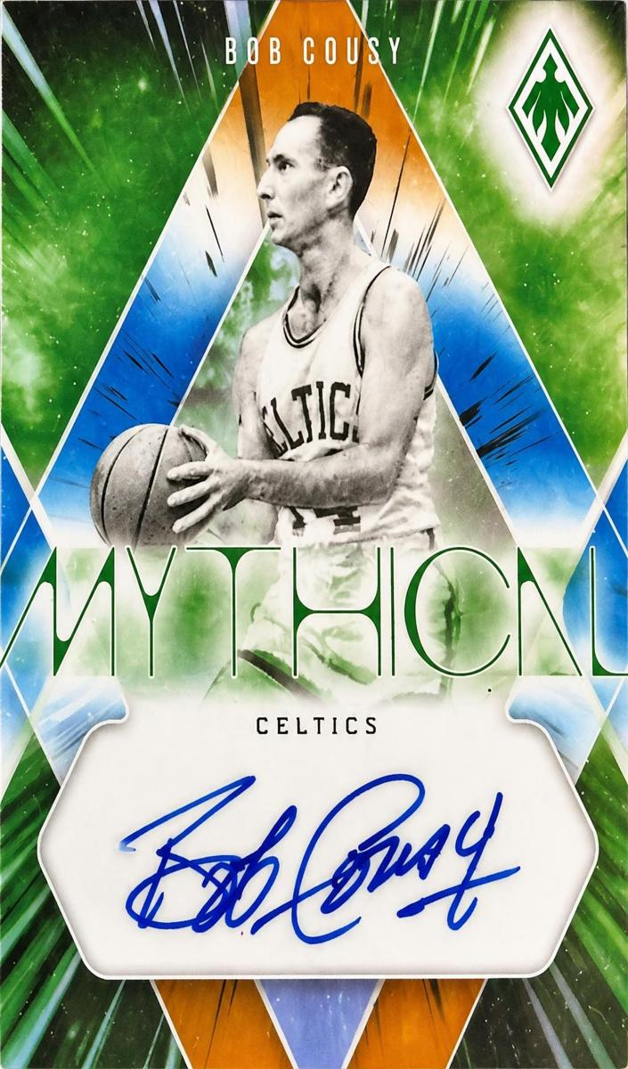 2023 Panini Phoenix Bob Cousy #MA-BOB card