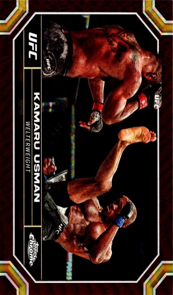 2024 Kamaru Usman [Magenta Refractor] #108