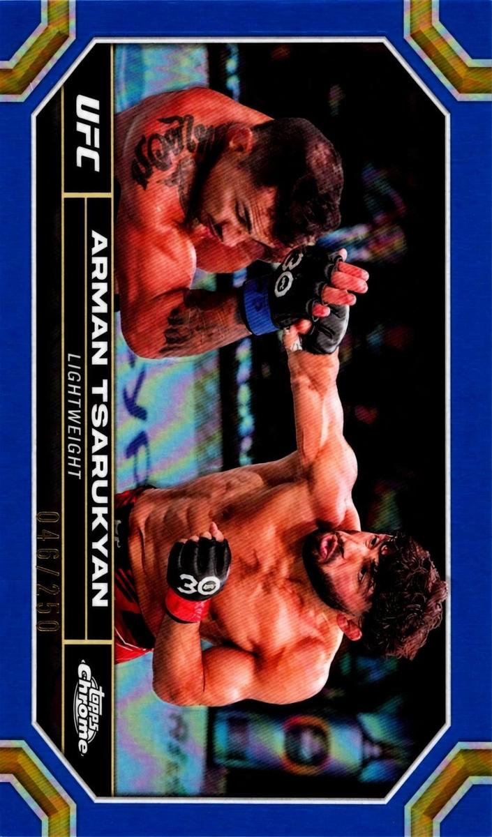2024 Arman Tsarukyan [Blue Refractor] #20
