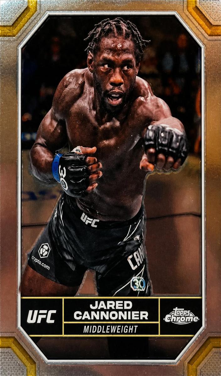 2024 Jared Cannonier [Orange Refractor] #92