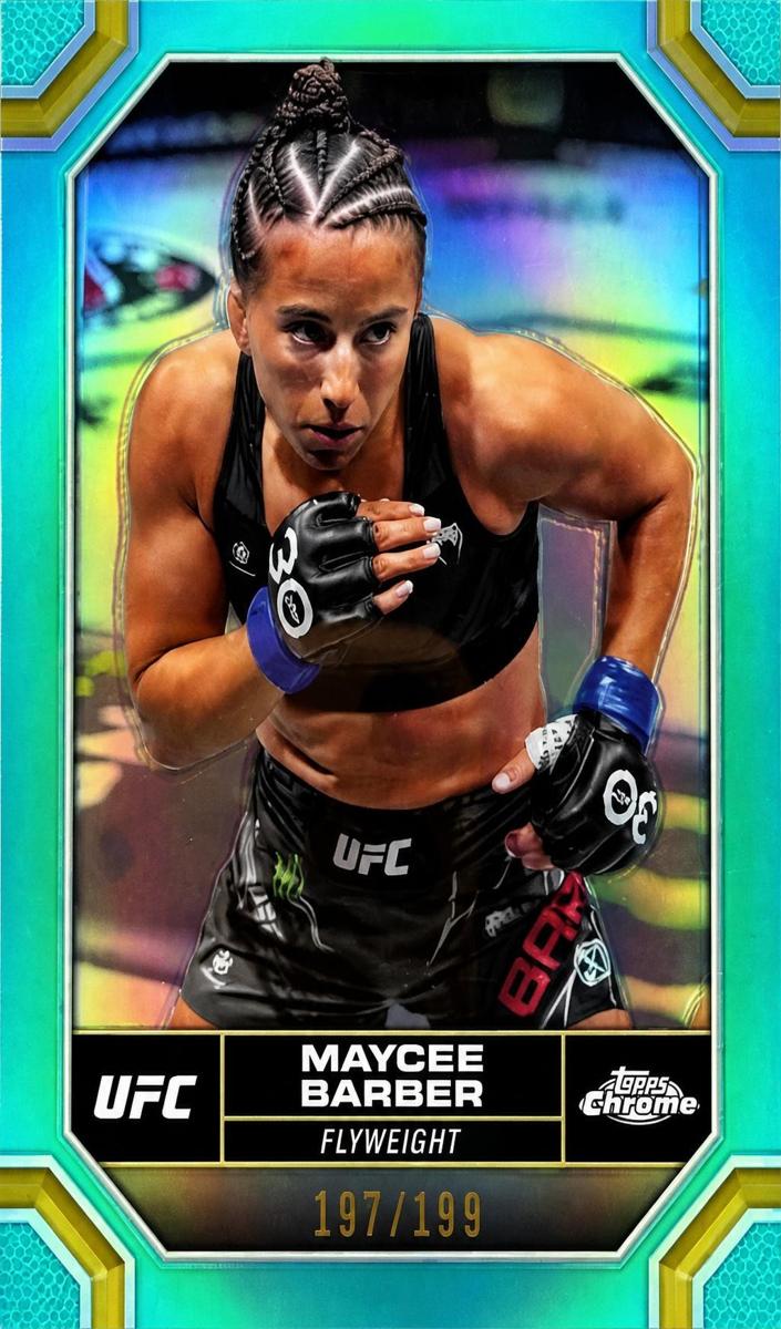 2024 Maycee Barber [Aqua Refractor] #132