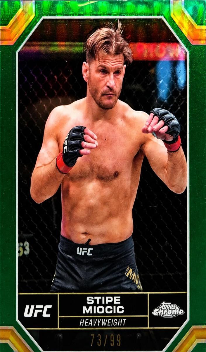 2024 Stipe Miocic [Green Refractor] #181