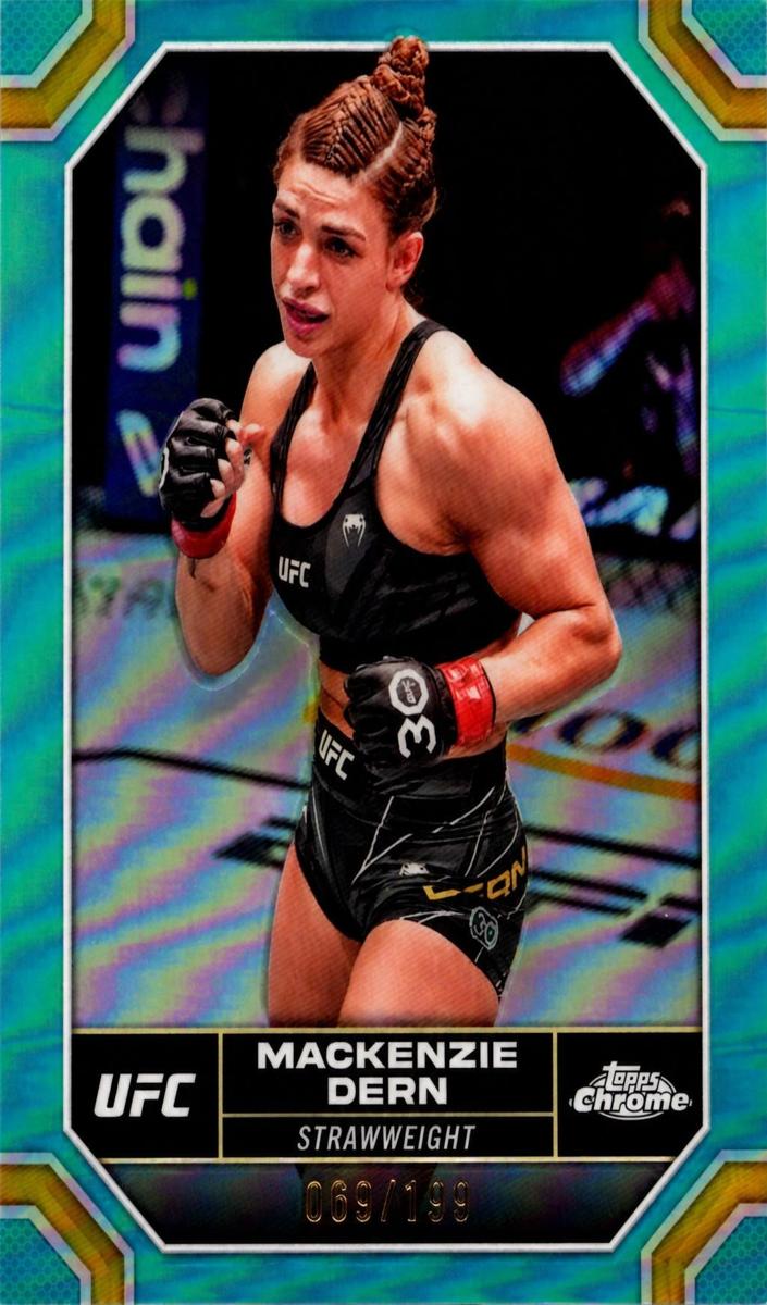 2024 Mackenzie Dern [Aqua Refractor] #117