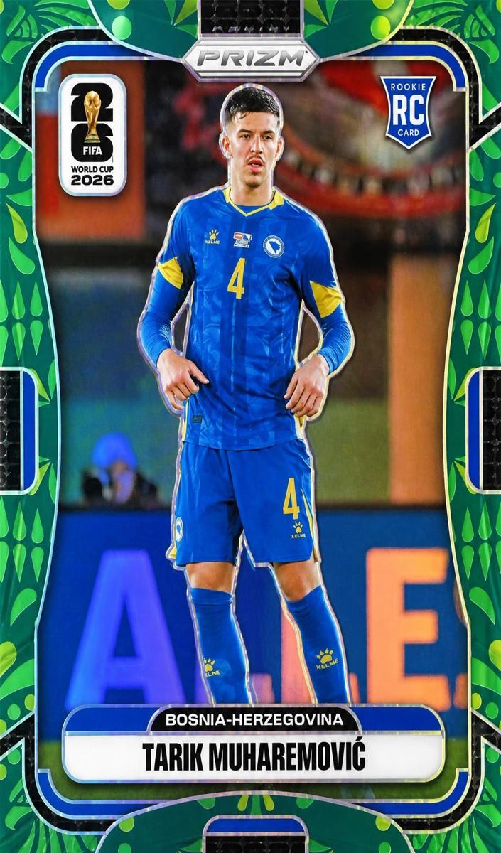 2026 Panini Prizm FIFA World Cup Tarik Muharemovic [Aguila] #474 card