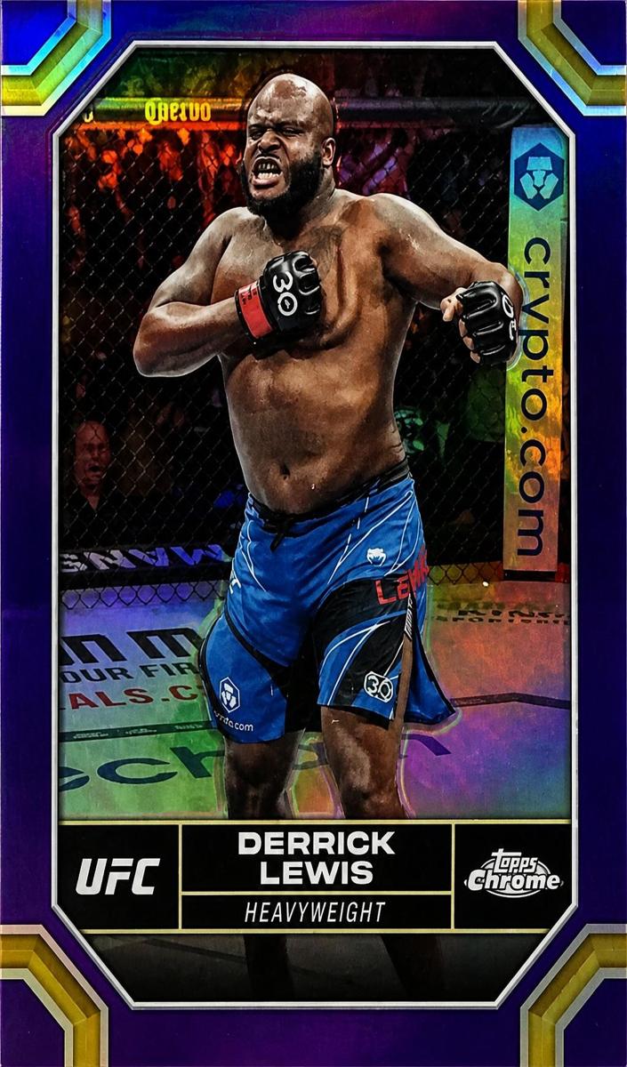 2024 Derrick Lewis [Magenta Refractor] #59