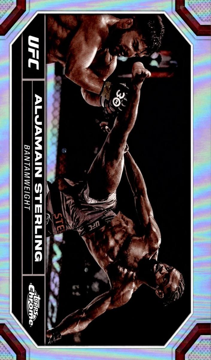 2024 Aljamain Sterling [Sepia Refractor] #12