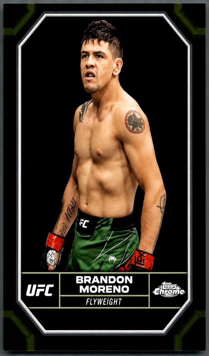 2024 Brandon Moreno [Black Refractor] #30