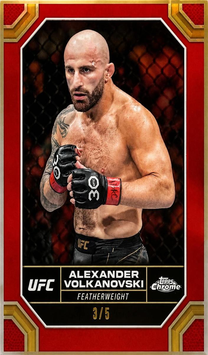 2024 Alexander Volkanovski [Red Refractor] #7