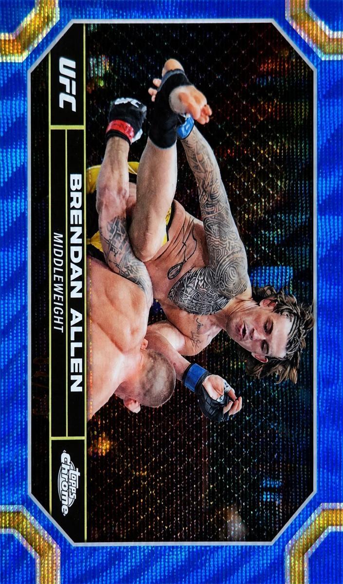 2024 Brendan Allen [Blue Wave Refractor] #32