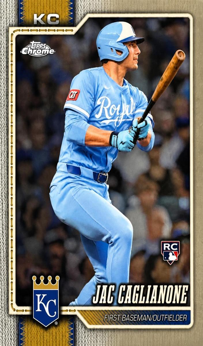 Jac Caglianone 2026 Topps Chrome Baseball card
