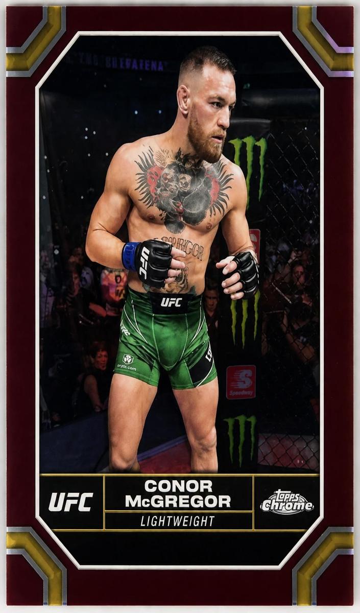 2024 Conor McGregor [Magenta Refractor] #49
