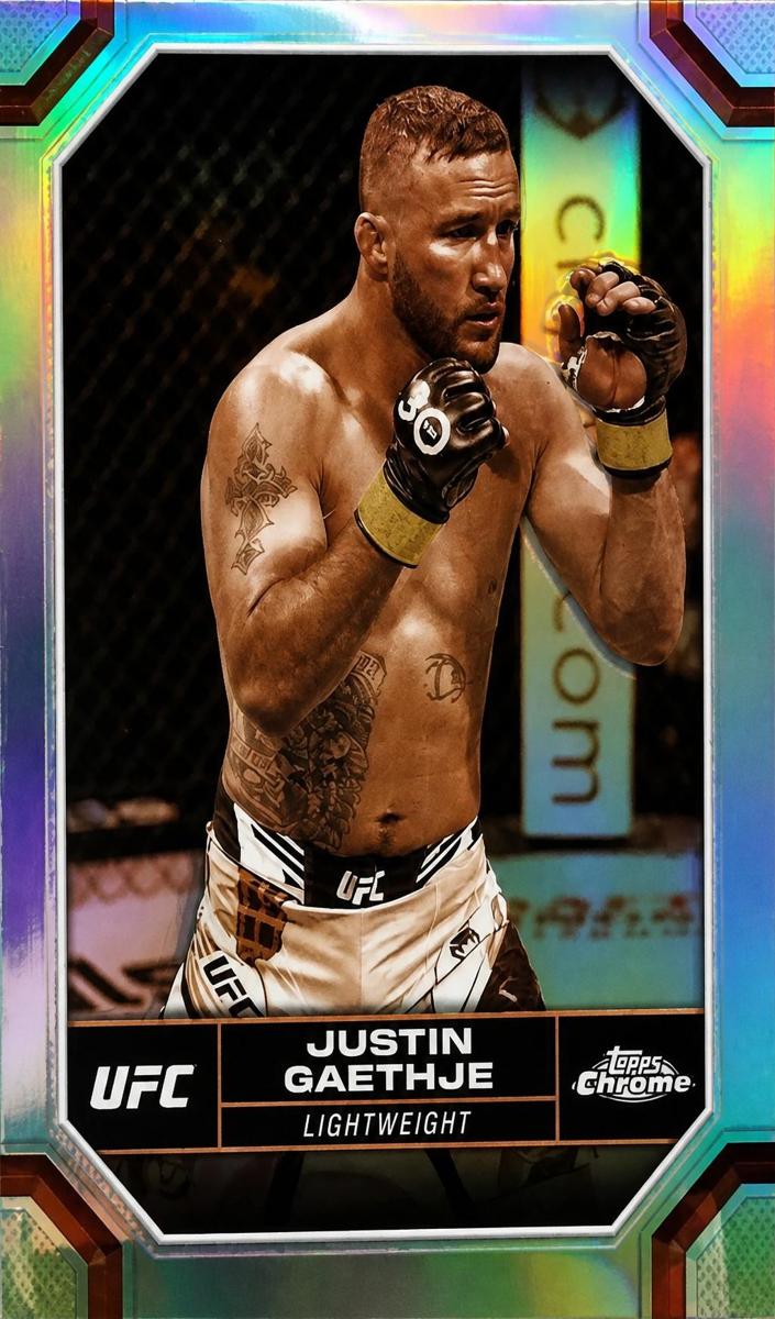 2024 Justin Gaethje [Sepia Refractor] #104