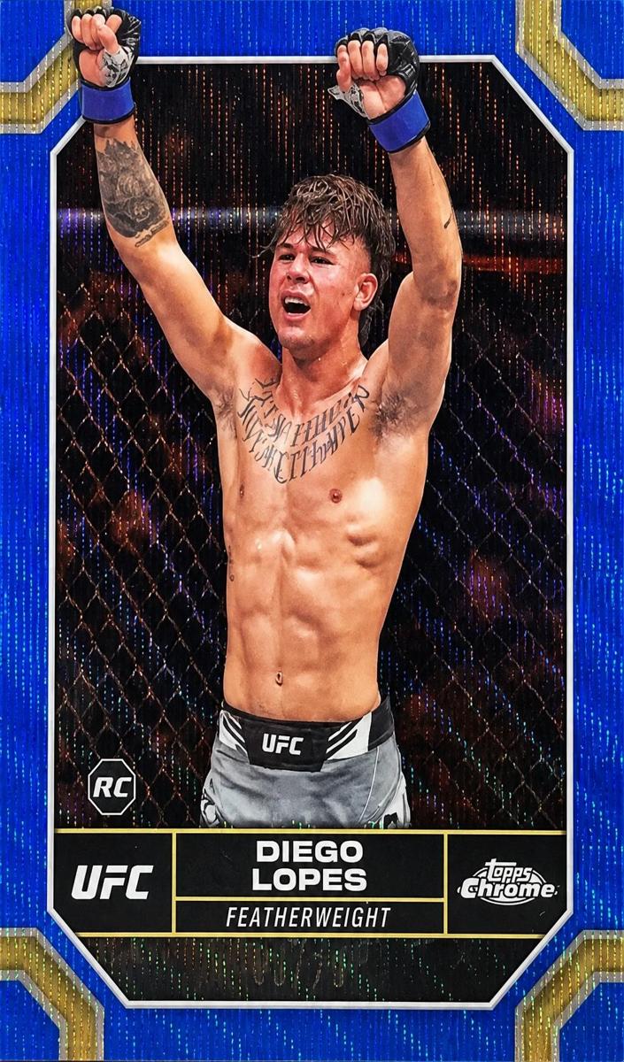 2024 Diego Lopes [Blue Wave Refractor] #26