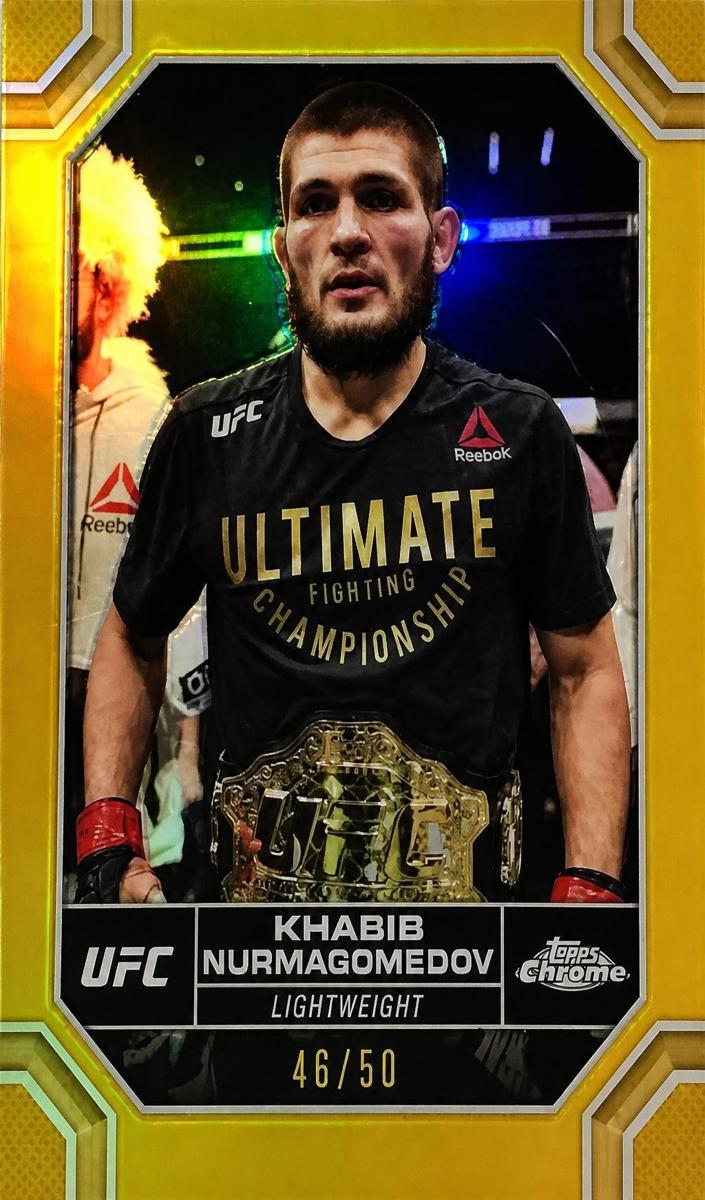 2024 Khabib Nurmagomedov [Gold Refractor] #112
