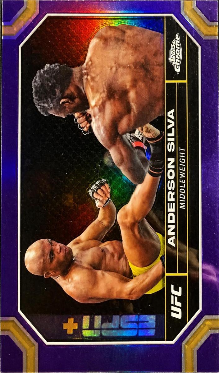 2024 Anderson Silva [Purple Refractor] #17
