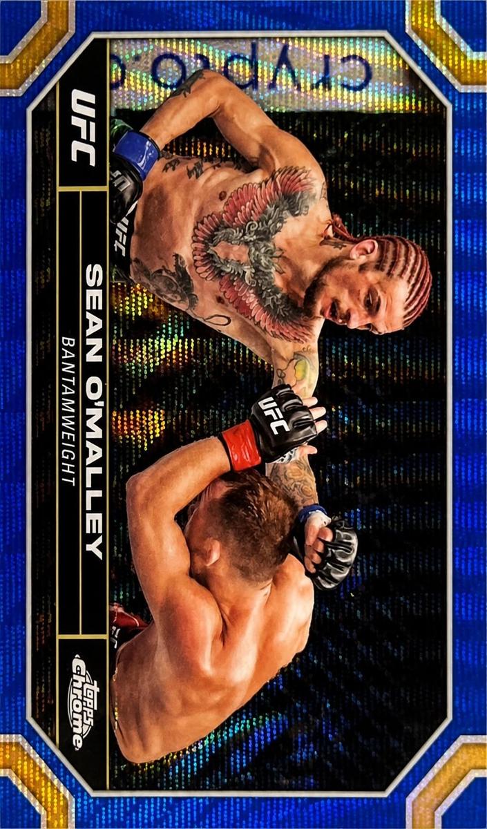 2024 Sean O'Malley [Blue Wave Refractor] #173