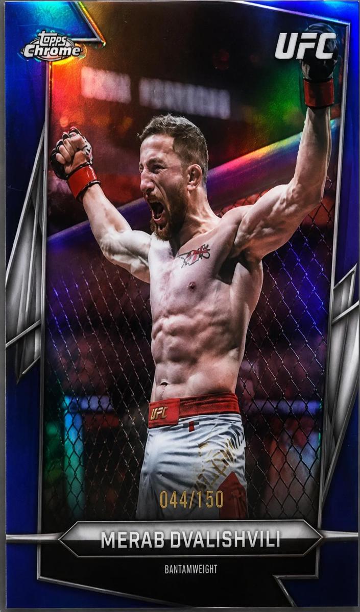 2024 Merab Dvalishvili [Gold Refractor] #135