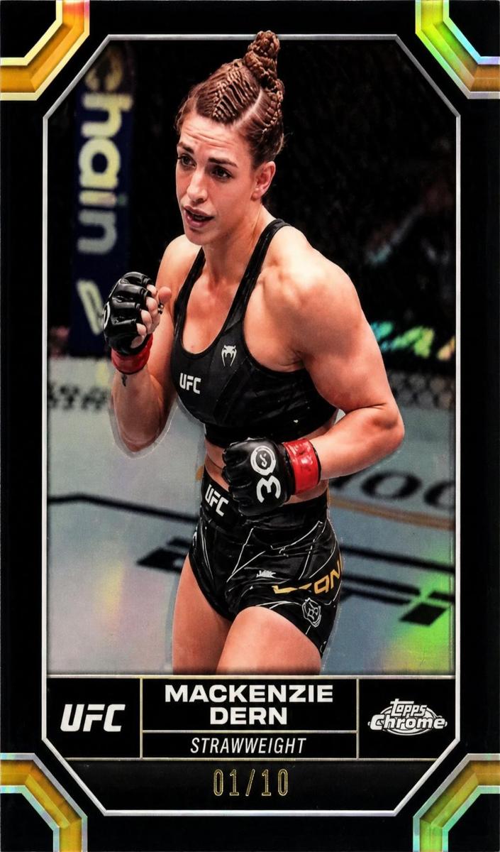 2024 Mackenzie Dern [Black Refractor] #117
