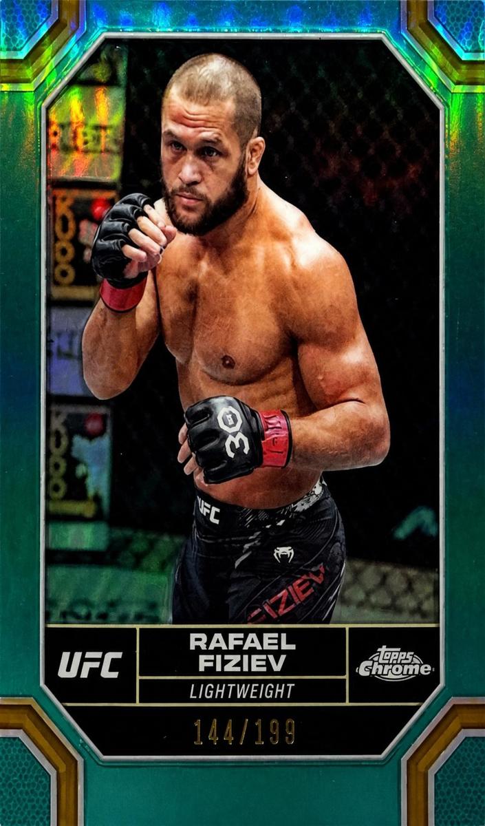 2024 Rafael Fiziev [Aqua Refractor] #159