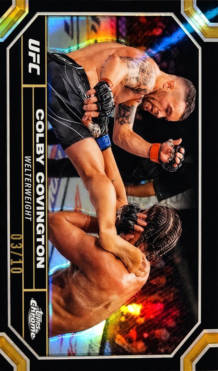 2024 Colby Covington [Black Refractor] #48
