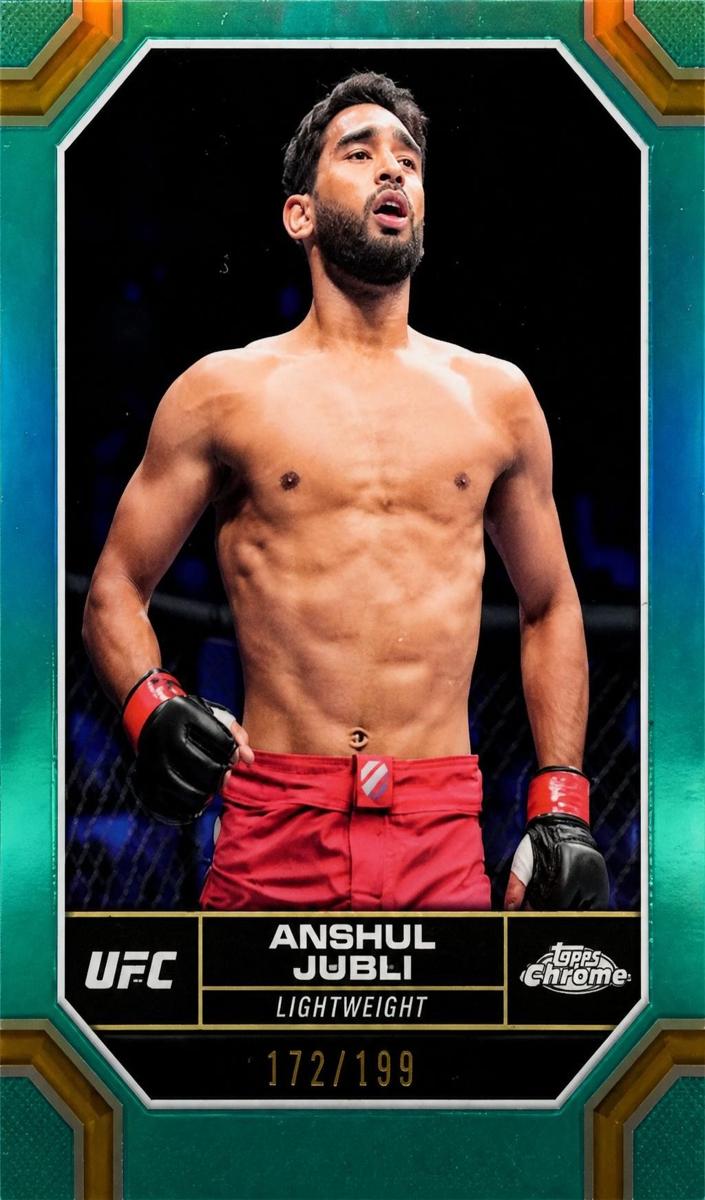 2024 Anshul Jubli [Aqua Refractor] #18