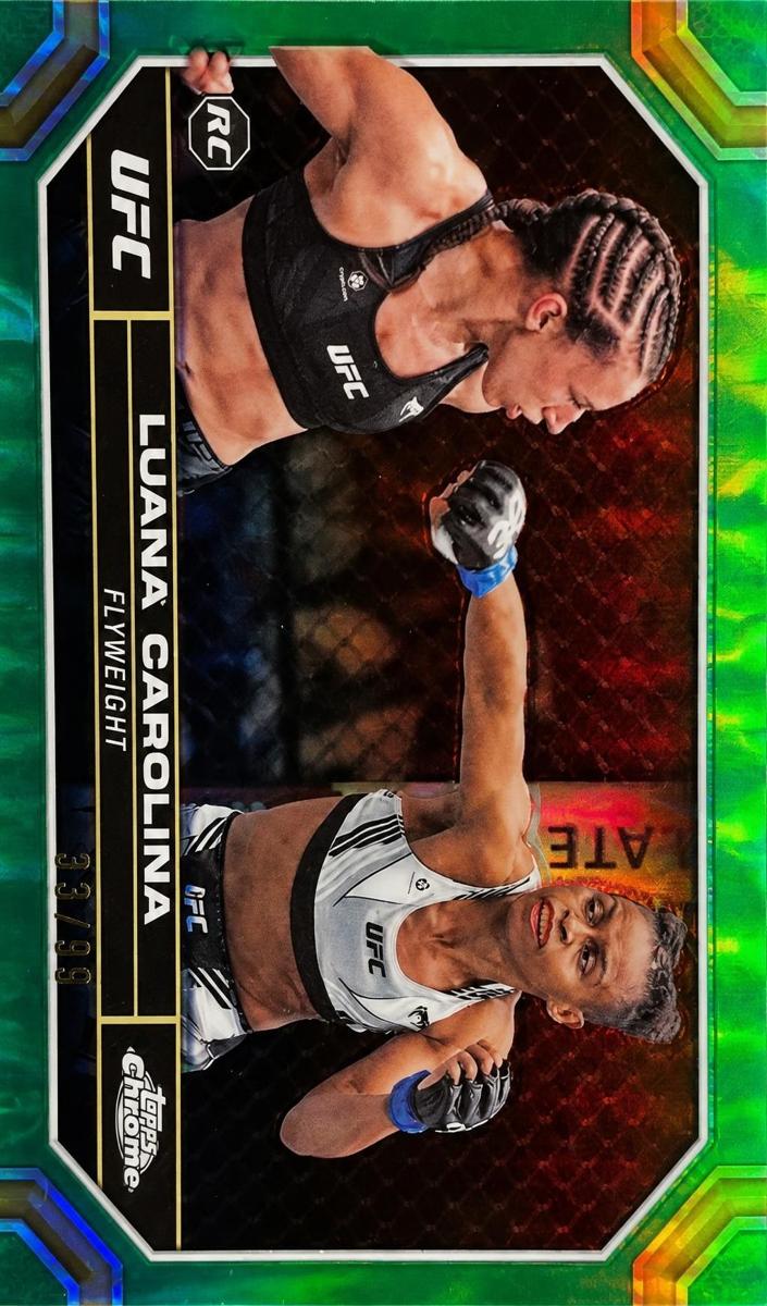 2024 Luana Carolina [Red Refractor] #93