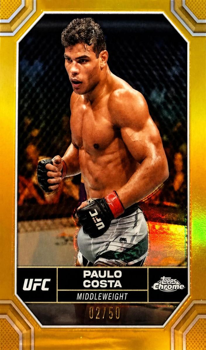 2024 Paulo Costa [Gold Refractor] #154