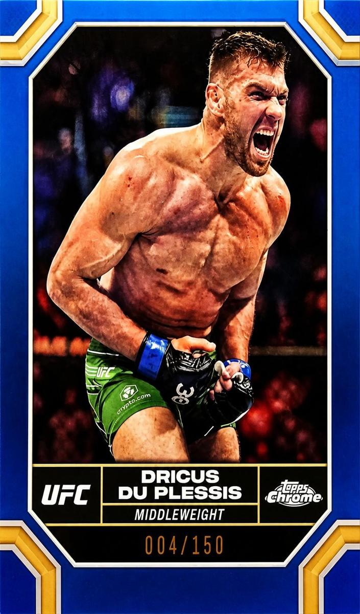 2024 Dricus Du Plessis [Red Refractor] #62