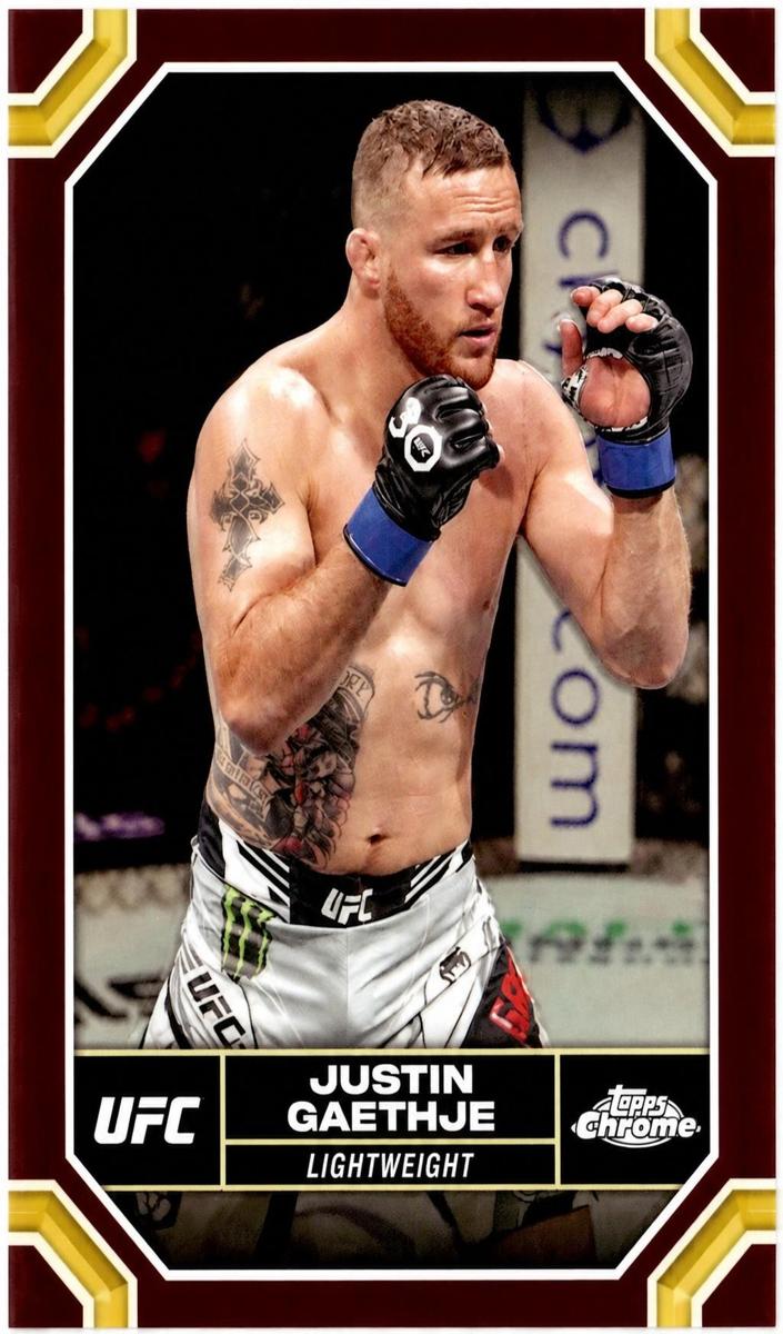 2024 Justin Gaethje [Magenta Refractor] #104