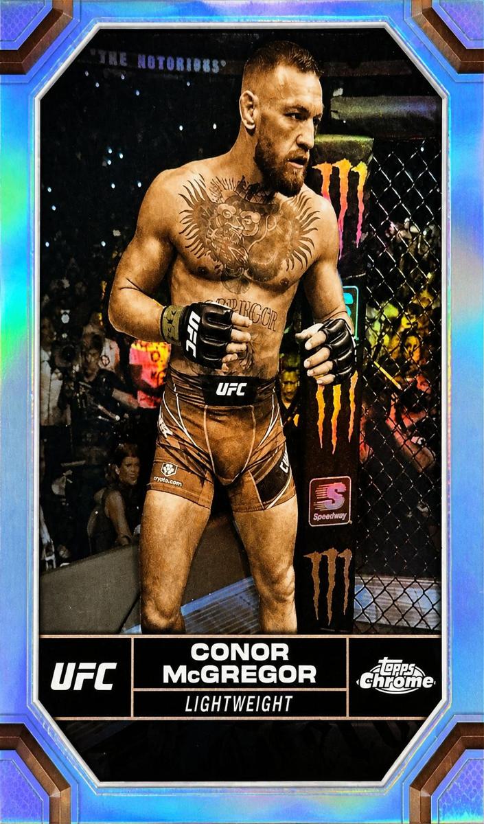 2024 Conor McGregor [Sepia Refractor] #49