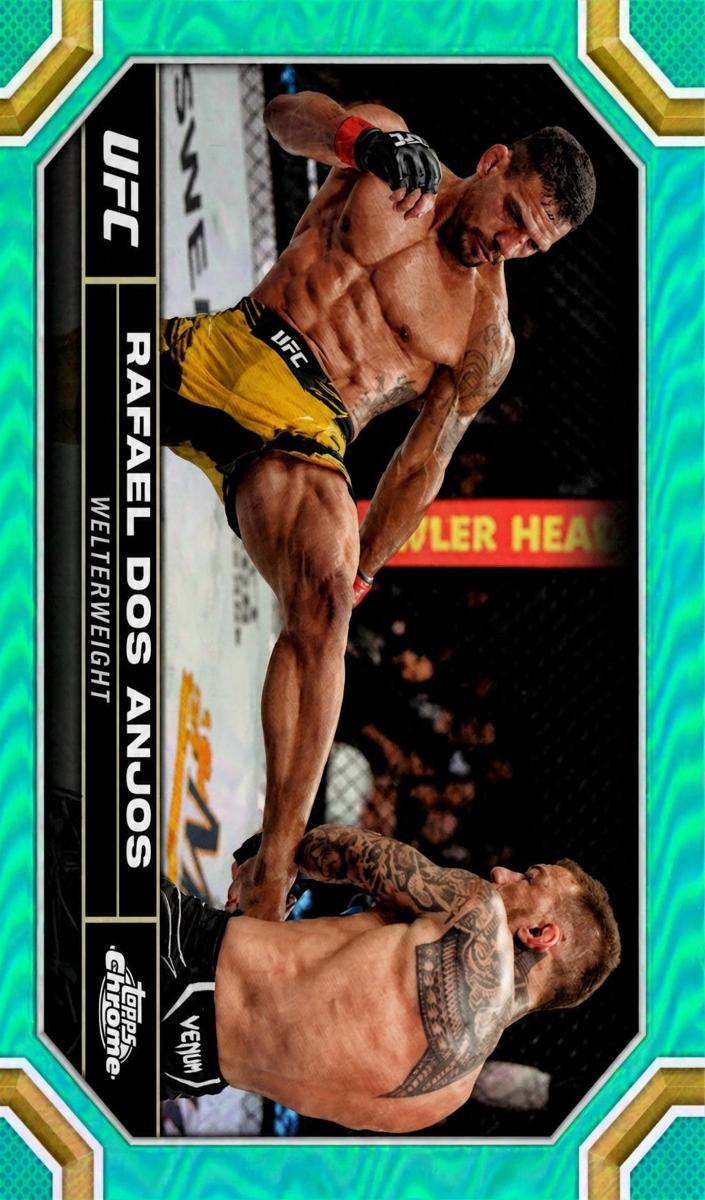 2024 Rafael Dos Anjos [Aqua Refractor] #158