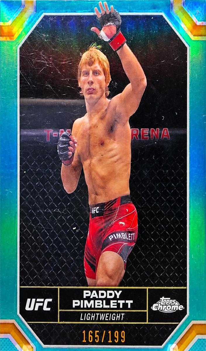 2024 Paddy Pimblett [Aqua Refractor] #151