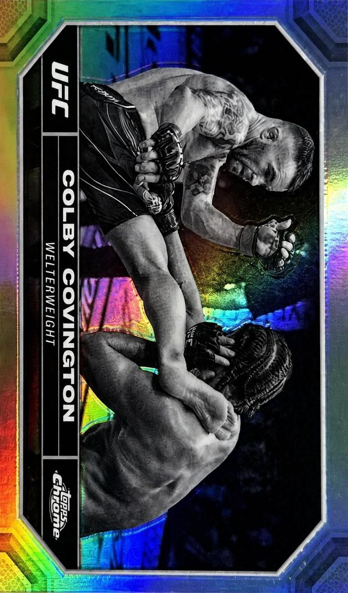 2024 Colby Covington [Negative Refractor] #48