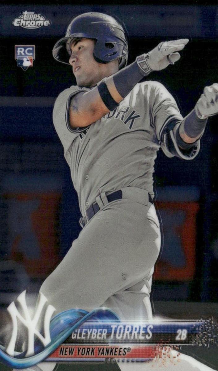 2018 Topps Chrome Gleyber Torres #31 card