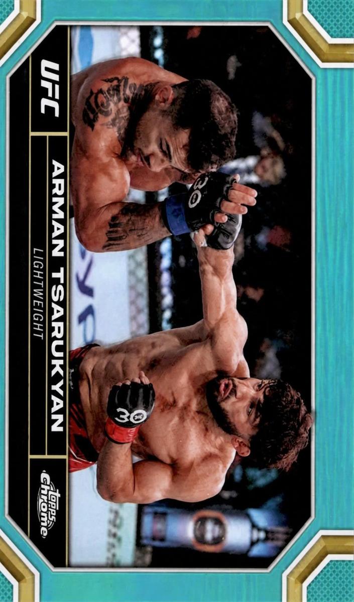 2024 Arman Tsarukyan [Aqua Refractor] #20