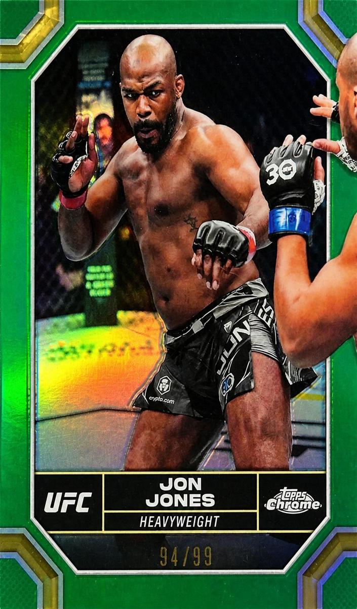 2024 Jon Jones [Green Refractor] #97