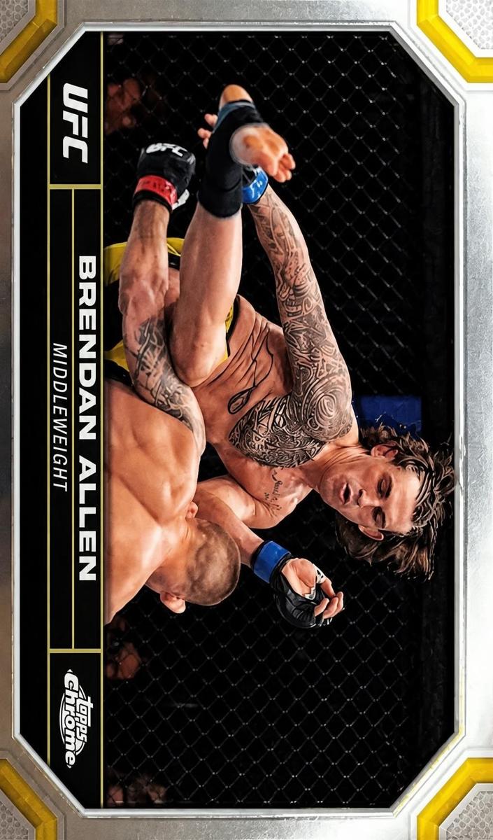2024 Brendan Allen [Blue Refractor] #32