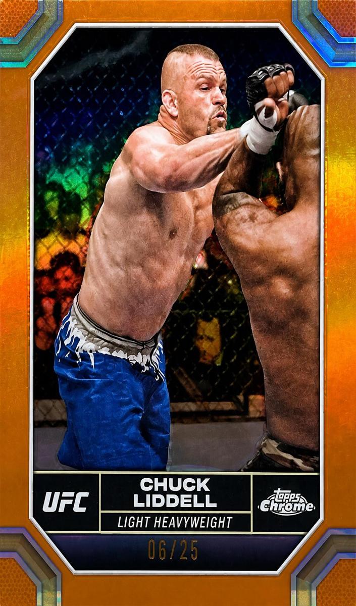 2024 Chuck Liddell [Orange Refractor] #46