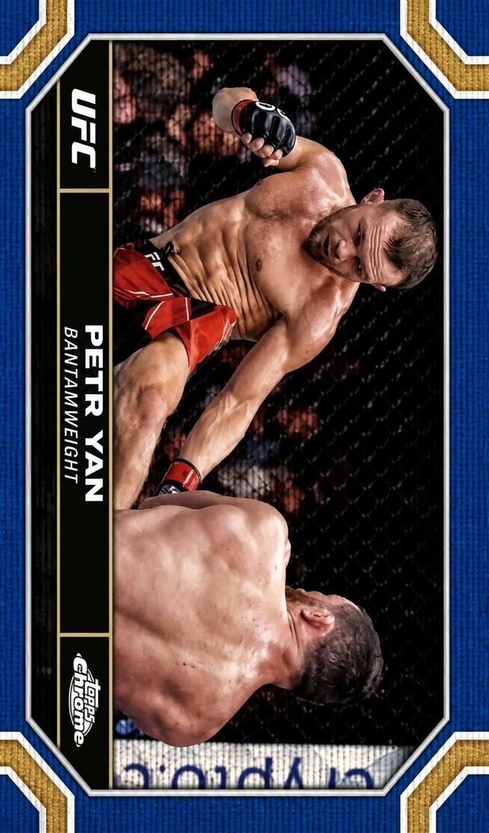 2024 Petr Yan [Blue Wave Refractor] #156