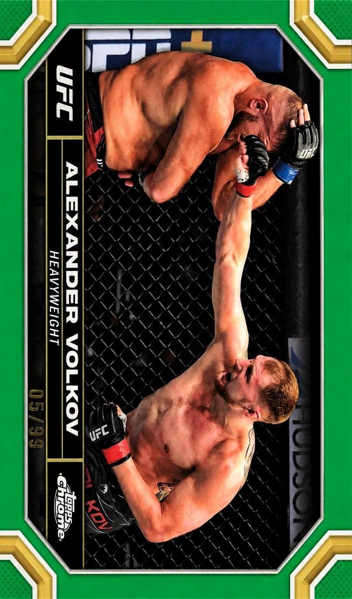 2024 Alexander Volkov [Green Refractor] #8