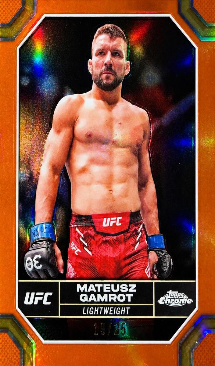 2024 Mateusz Gamrot [Orange Refractor] #126