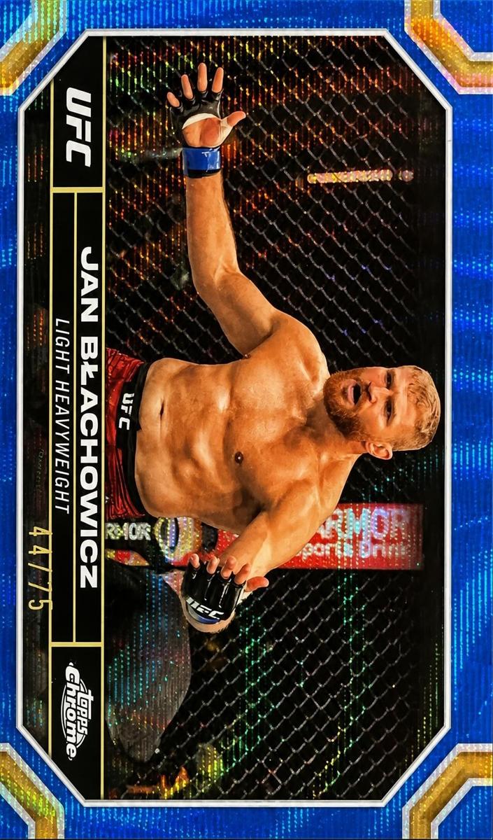 2024 Jan Blachowicz [Blue Wave Refractor] #91