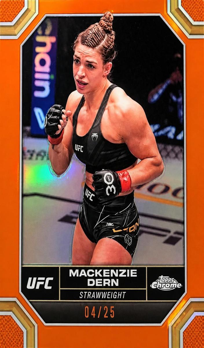 2024 Mackenzie Dern [Orange Refractor] #117